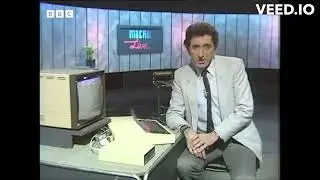 The Hybrid Music System's Music 5000 on BBC Micro Live with Fred Harris (1986)