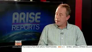 ROGER CALOW on Arise TV talking about the International Water Summit