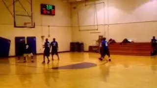 Terrel Newton step back 3 ball