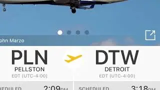 Plane spotting again in Michigan