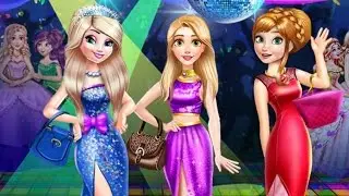 &hearts; Disney Frozen Dressup Games For Girls Elsa Anna Rapunzel Prom &hearts;