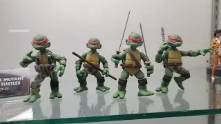 TMNT Mezco 5Points Figures Revealed - 5Points display at SDCC 2023