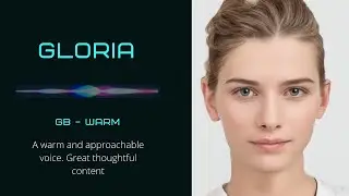 A.I Generated Human Quality Voice (Gloria - GB - Warm)