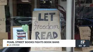 Banned Book event held at Pearl Street Books