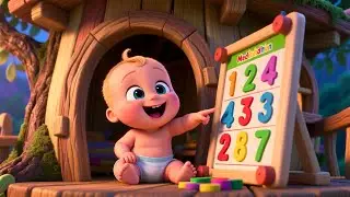 Beep Beep Farm Adventure 🚜🐄 | Learn Numbers & Animal Names for Kids | Fun Preschool