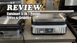 Review Cuisinart Panini Press & Griddler 5-in-1 (GR-4NP1) | 2025