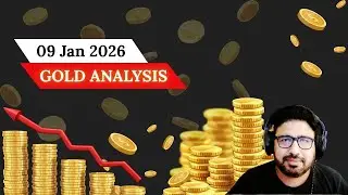 💥09 Jan Gold Market Full Day Plan | Chart Mapping for Key Moves & Weekly Levels |chartgeometry