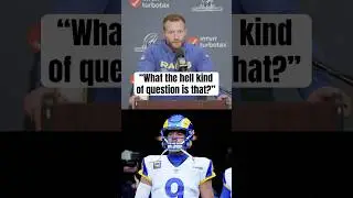 Sean McVay on Matthew Stafford&rsquo;s future 👀