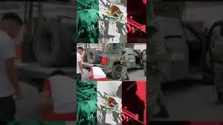 Jóvenes provocanal ejercito mexicano....
