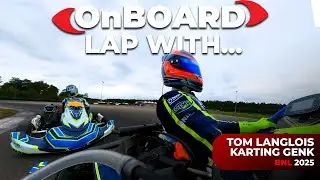 Onboard Lap With... Tom Langlois - Karting Genk (BNL 2025)