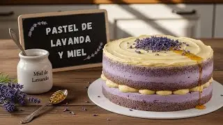 TORTA de LAVANDA y MIEL: Suave, Arom&aacute;tica y Altamente ADICTIVA