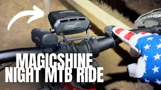MTB night ride with Magicshine, Bowtie Rim Trail review San Diego