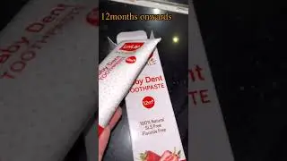 LuvLap Baby Toothpaste review 👍#shorts#Baby Toothpaste #yt#