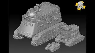 Warhammer 40k: Wrath & Glory &mdash; Мобильные командные бункеры Имперской Гвардии