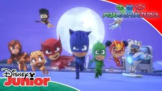 Hj&auml;lp de helt nya Pyjamashj&auml;ltarna | Disney Junior Sverige