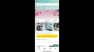 Amazon flutter app responsive ui clone