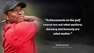 TIGER WOODS&rsquo;s Powerful Words: Quotes for Living Fully in Youth and Old Age