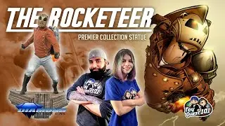 The Rocketeer Premier collection statue from Diamond Select Review
