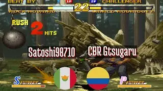 FT5 @garou: Satoshi98710 (MX) vs CBR Gtsugaru (CO) [Garou Mark of the Wolves Fightcade] Jan 24