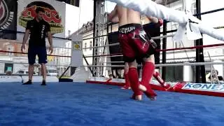 Arjan Shala (MMA Koper) Vs Anže Novak (MMA Ljubljana 2.kolo slovenske MMA lige-Kranj - 2.borba