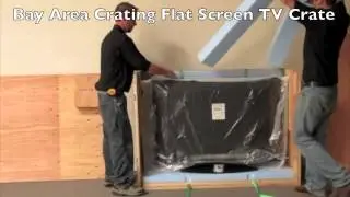 Bay Area Crating Flatscreen TV Crate
