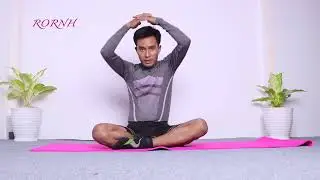 RORNH#10 - Yoga for man six pack work out by Mr Rornh - Home care  for health - how to practice tip