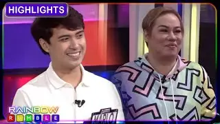 Divine Tetay, kinilig sa hirit ni Marlo Mortel | Rainbow Rumble
