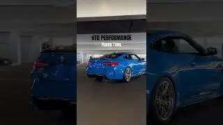 2025 M4 Competition with HTG Performance flame tune! #m4 #bmw #bmwm4 #flametune #m4competition