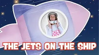 The Jets On The Ship With Ms Ash | Fun Space Movement Song for Kids!