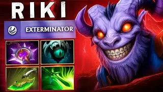 Riki Carry без единой ошибки 😨 25:0 | Dota 2 🔥🔥