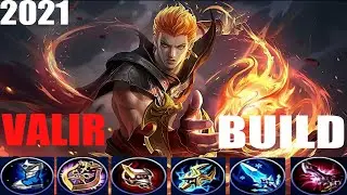 VALIR BUILD & BEST MOMENTS!! | Mobile Legends -- Manom Plays.