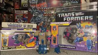 Transformers generation one horribull review. G1 super god masterforce bullhorn complete collection