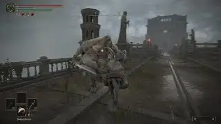 Liurnia Tower Bridge how to kill the stinky monster and celebrate over his useless body-ELDEN RING