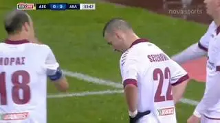 Adnan Secerovic skills in AEL Larissa in 2019-20