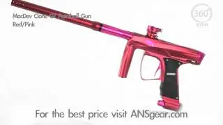MacDev Clone GT Paintball Gun - Red/Pink - Visual 360