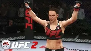 EA Sports UFC 2 - Alexis Davis vs Jessica Eye Gameplay PS4 / Xbox One