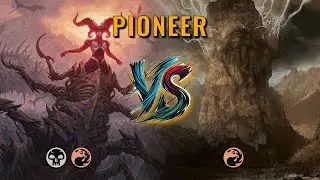 MTG Pioneer - Rakdos Midrange by Numbskull VS Mono Red Aggro by thiagomds