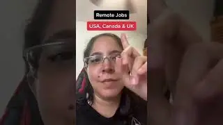 Remote Jobs - UK, USA & Canada (work from home)