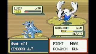 Pok&eacute;mon FireRed Version - Catching Lugia