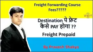 Freight Prepaid  Shipment. || Import Export Trainer || Pravesh Forwarder