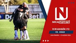 📡 EN VIVO - Liga Primera ⚽ Diriangén 🆚 UNAN | Torneo Clausura 2026 - Jornada 3