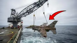 Salvaging & Restoring the Forgotten F-16 Fighter Jet from the Ocean Depths忘れ去られたF-16戦闘機 ― 海底からの回収と修復