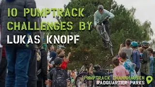 10 Pumptrack Challenges 🤯 mit Lukas Knkopf &ndash; Asphalt Pumptrack Thannhausen | RadQuartier Parks