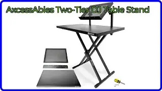 REVIEW: AxcessAbles Two-Tier DJ Table Stand. ESSENTIAL details.