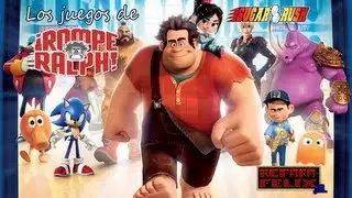 Los juegos de Rompe Ralph!