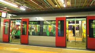 R-net RandstadRail RET Metro Rotterdam Centraal in Feb. 2021