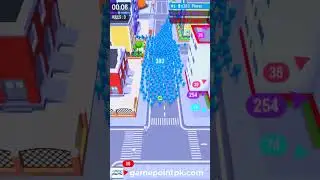 crowd city game crowd runner #shorts  #crowdcitygameplay