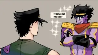 Если бы Звездная Платина Могла Говорить (JoJo Comic Dub)