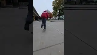 The nose manual. Aka Hang5 #proscooter #skate #scooterstunt