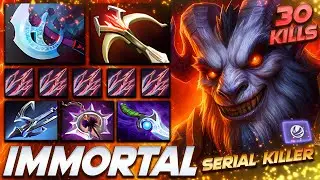 Riki 30 Frags Serial Stealth Killer - Dota 2 Pro Gameplay [Watch & Learn]